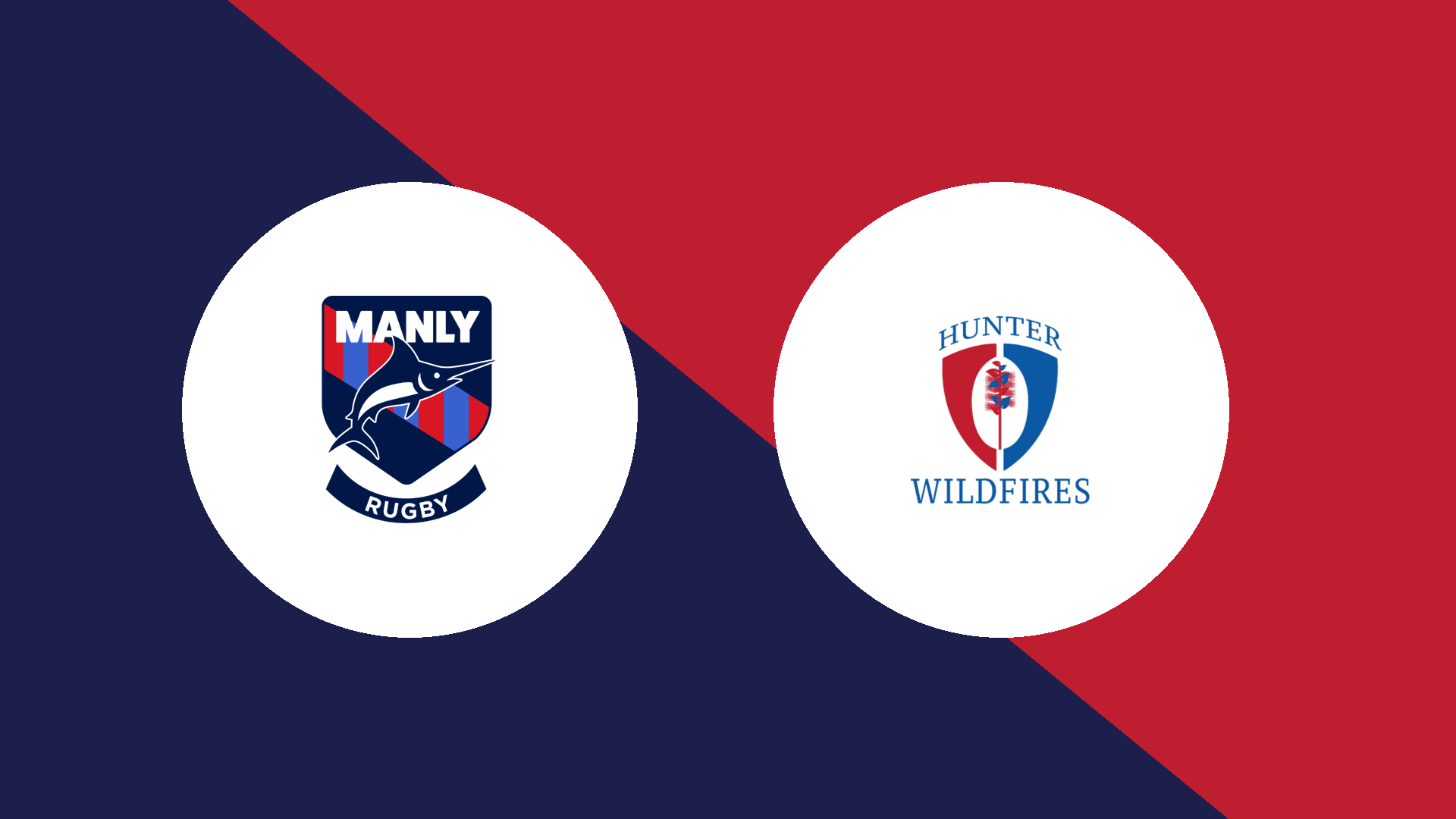 Manly vs Hunter Wildfires